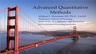Advanced Quantitative Methods 課程資訊 | 南臺科技大學 FlipClass 數位學習
